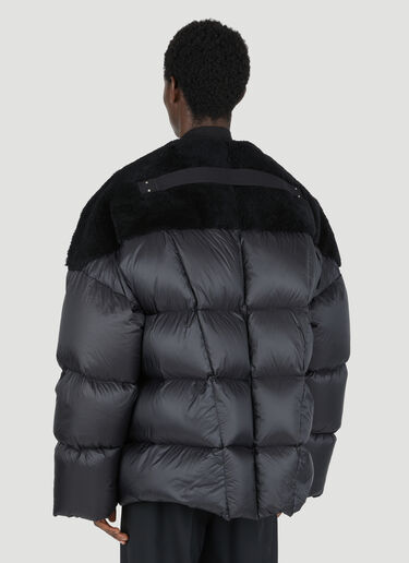 Rick Owens 圆领羽绒服 黑 ric0153004