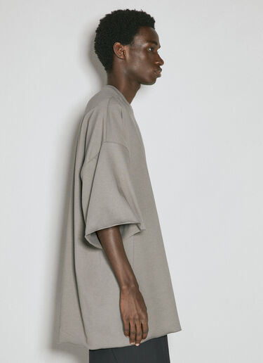 Rick Owens 토미-T 티셔츠  그레이 ric0155019