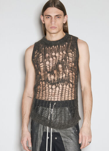 Spider Tank Top Rick Owens Spider Tank Top Grey ric0155023