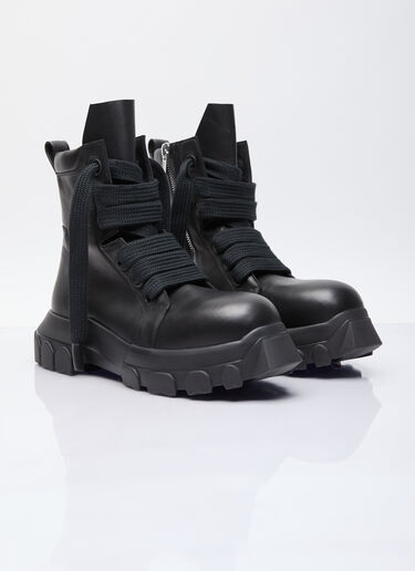 Jumbo Laced Bozo Tractor Boots Rick Owens Jumbo Laced Bozo Tractor Boots Black ric0155029