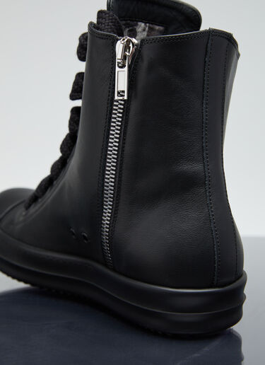 Jumbo Laced Sneakers Rick Owens Jumbo Laced Sneakers Black ric0155034