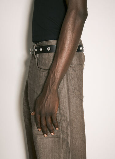按扣腰带 Rick Owens 按扣腰带 黑色 ric0157033