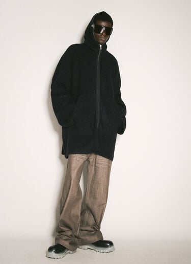 Gimp 宽大运动衫 Rick Owens Gimp 宽大运动衫 黑色 ric0158005
