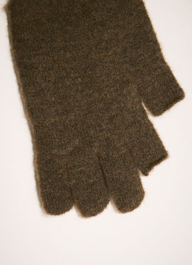 针织手套 Rick Owens 针织手套 棕色 ric0158011