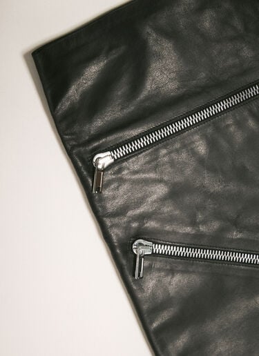 Rick Owens ポータービル グローブ ブラック ric0158013