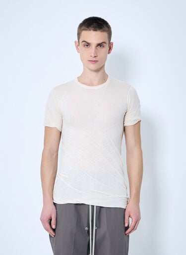 Rick Owens 叠层短袖 T 恤  米色 ric0159007