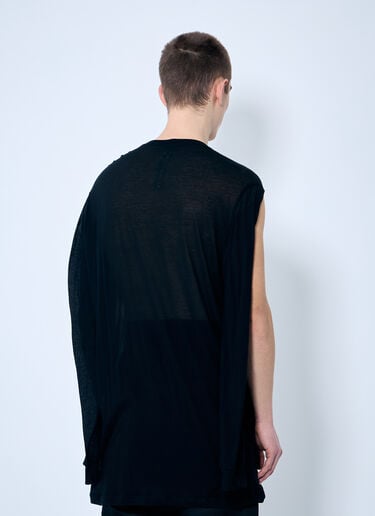 드레인 티셔츠 Rick Owens 드레인 티셔츠 블랙 ric0159030
