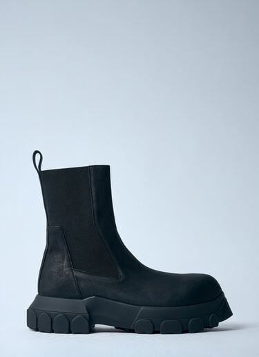 Rick Owens ビートル ボゾトラクターブーツ  ブラック ric0159038