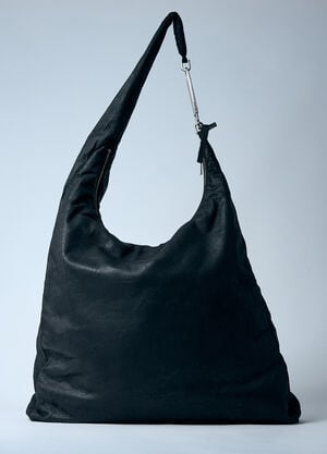 Rick Owens 스웨이드 제미니 숄더백  블랙 ric0159059