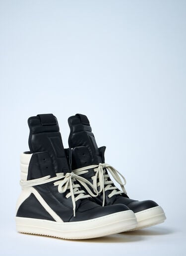 Rick Owens Jumbolaced Geobasket Sneakers Black ric0161023