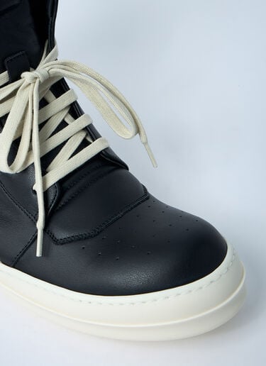 Rick Owens Jumbolaced Geobasket Sneakers Black ric0161023