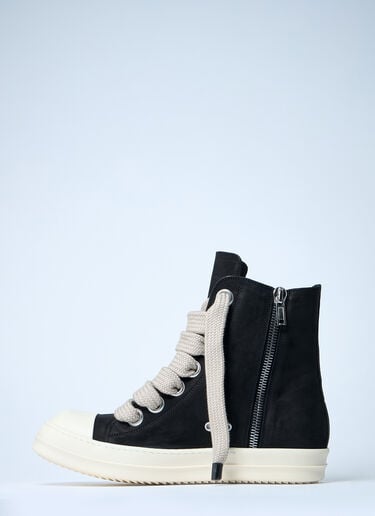 Rick Owens Jumbo Laced Sneakers Black ric0161029