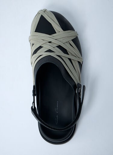 Rick Owens Megalaced Mules Black ric0161034
