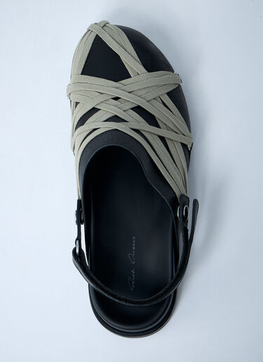 Megalaced Mules Rick Owens Megalaced Mules Black ric0161034