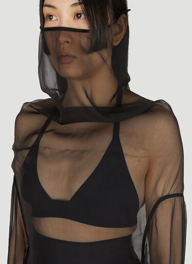 Moody Long Sleeve Top Rick Owens Moody Long Sleeve Top Black ric0248004