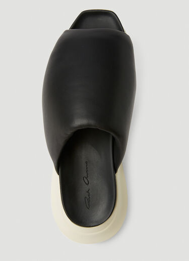 Geth Puffer Slides Rick Owens Geth Puffer Slides Black ric0251044
