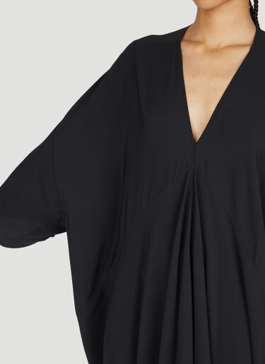 Tommykite 垂褶礼服 Rick Owens Tommykite 垂褶礼服 黑色 ric0253014