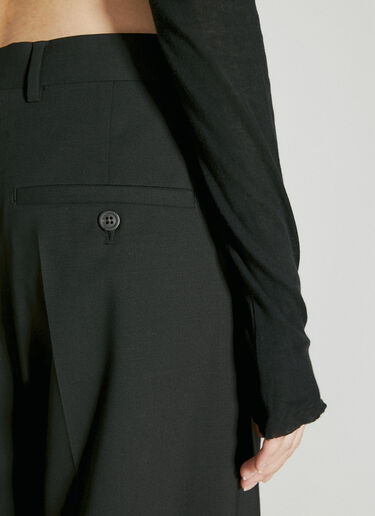 Crop Long-Sleeve Top Rick Owens Crop Long-Sleeve Top Black ric0255018