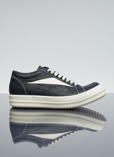빈티지 가죽 스니커즈 Rick Owens 빈티지 가죽 스니커즈 블랙 ric0255028