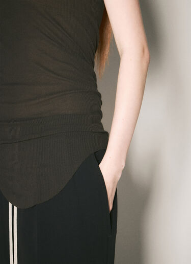 罗纹背心 Rick Owens 罗纹背心 棕色 ric0257008