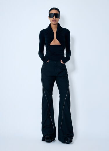 Rick Owens 镂空上衣  黑色 ric0259011