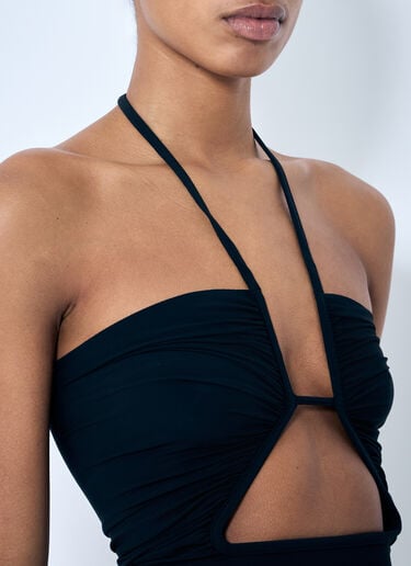 Rick Owens Prong Bather One-Piece Black ric0259017