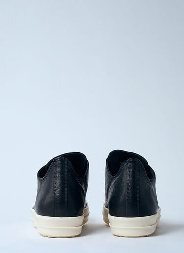 Rick Owens ロートップスニーカー ブラック ric0259022