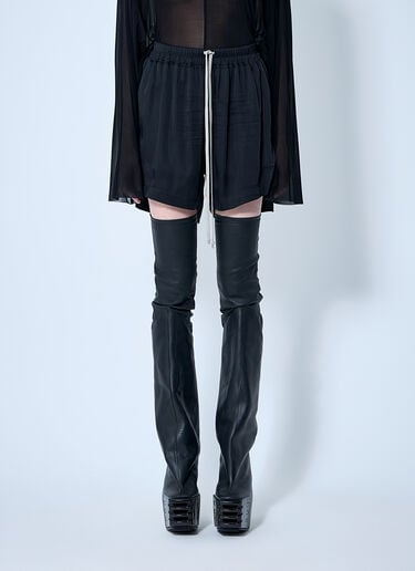 Rick Owens 복서 쇼츠 블랙 ric0260004