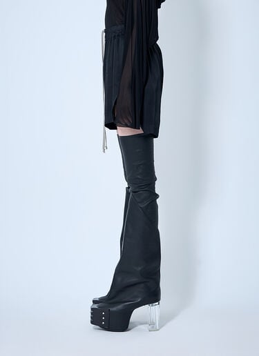 Rick Owens 복서 쇼츠 블랙 ric0260004