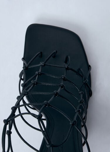 Hollywood Web Cantilever 8センチヒールサンダル Rick Owens Hollywood Web Cantilever 8センチヒールサンダル ブラック ric0260012