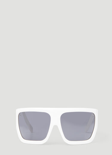 Davis Sunglasses Rick Owens Davis Sunglasses White ris0354002