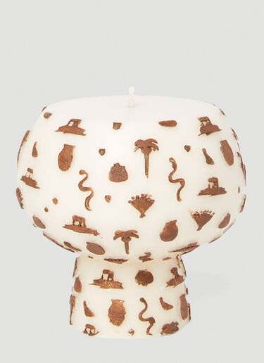 Marloe Marloe Island Mini Bobby Candle White rlo0348010