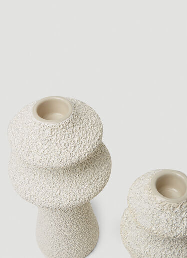 Marloe Marloe Set of Two Jagger Candle Holders Cream rlo0351006