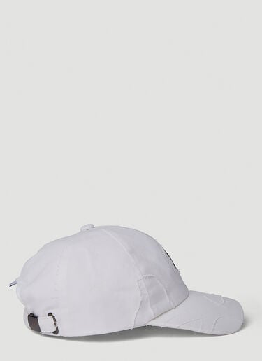 Rombaut Logo Motif Baseball Cap White rmb0348006