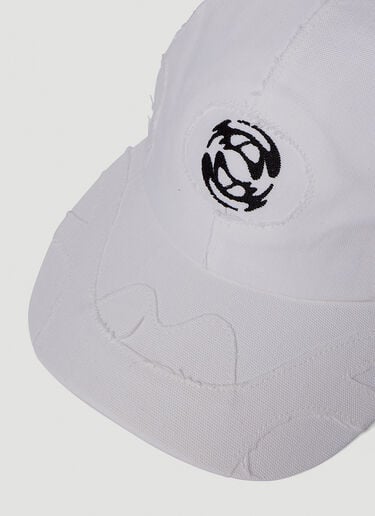 Rombaut Logo Motif Baseball Cap White rmb0348006