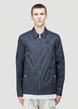 Rick Owens X Champion WORKER WINDBREAKER Black roc0144001