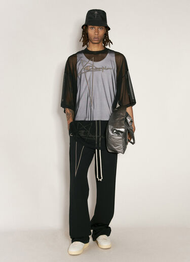 徽标刺绣托特包 Rick Owens x Champion 徽标刺绣托特包 银色 roc0157007