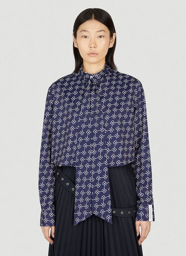 Double Layered Crop Top Rokh Double Layered Crop Top Navy rok0252002