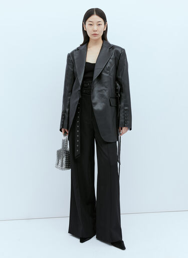 Rib Bustier With Detached Sleeves Rokh Rib Bustier With Detached Sleeves Black rok0254003