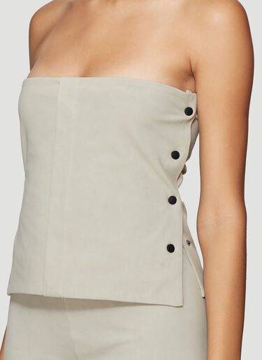 Roni Ilan Mud Dyed Top Beige ron0238004