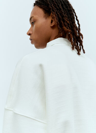 Dende Polo Sweatshirt The Row Dende Polo Sweatshirt White row0156013