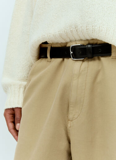 Classic Leather Belt The Row Classic Leather Belt Black row0156017