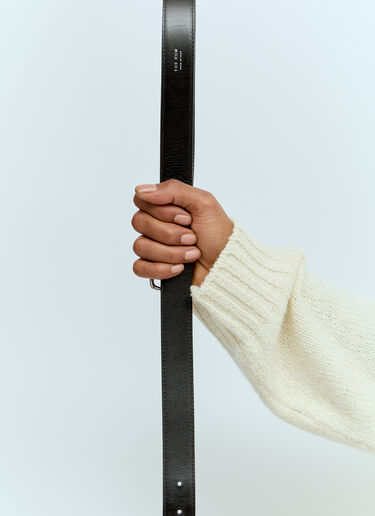 Classic Leather Belt The Row Classic Leather Belt Black row0156017
