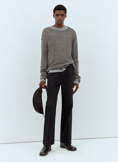 The Row Finch Jeans Black row0156020