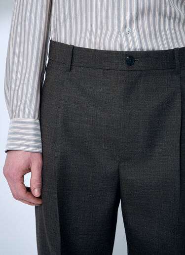 Shelley Wool Pants The Row Shelley Wool Pants Brown row0159004