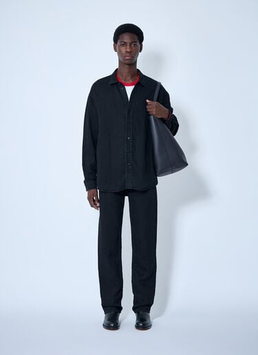 The Row Penn シャツ  ブラック row0160006