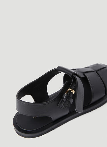 Fisherman Sandals The Row Fisherman Sandals Black row0251023