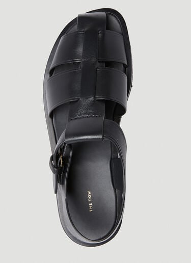 Fisherman Sandals The Row Fisherman Sandals Black row0251023