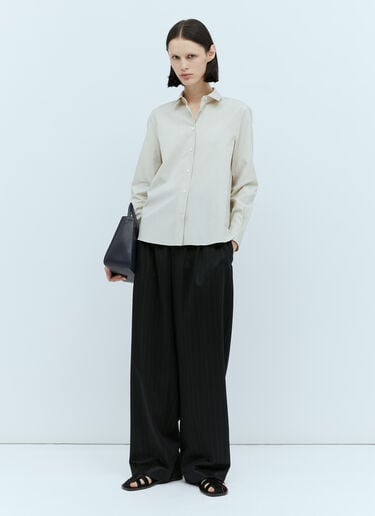 Sadie Shirt The Row Sadie Shirt Beige row0253021
