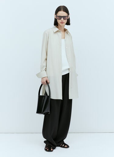 Astrea Long Shirt The Row Astrea Long Shirt Beige row0253027